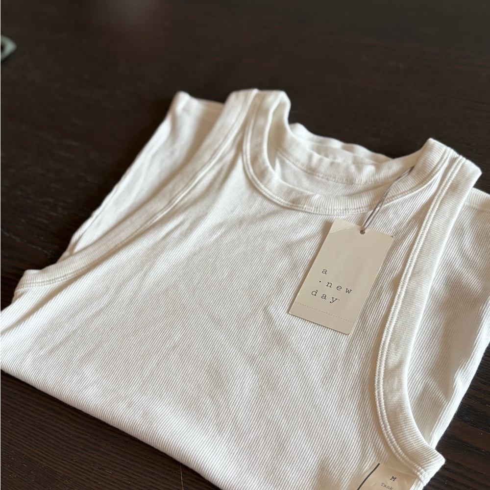 A New Day Women’s White Tank Top